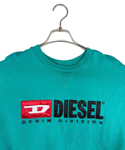 DIESEL（ディーゼル）DIESEL (ディーゼル) スウェット ターコイズ サイズ:不明の古着・服飾アイテム