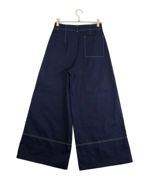 GALERIE VIE（ギャルリーヴィー）GALERIE VIE (ギャルリーヴィー) ワイドデニムパンツ インディゴ サイズ:SIZE 36（S）の古着・服飾アイテム