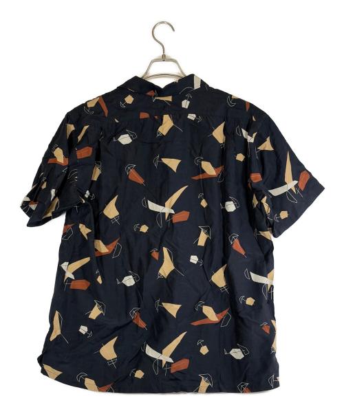 PHIGVEL MAKERS（フィグベルマーカーズ）PHIGVEL MAKERS (フィグベルマーカーズ) 半袖シャツ ネイビー サイズ:SIZE 2（M)の古着・服飾アイテム