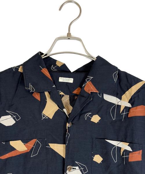 PHIGVEL MAKERS（フィグベルマーカーズ）PHIGVEL MAKERS (フィグベルマーカーズ) 半袖シャツ ネイビー サイズ:SIZE 2（M)の古着・服飾アイテム