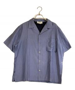 中古・古着通販】YOKE (ヨーク) 半袖シャツ グリーン×パープル サイズ