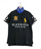 POLO RALPH LAURENポロ・ラルフローレン）の古着「ポロシャツ」｜ブラック