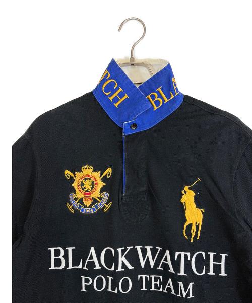 POLO RALPH LAUREN（ポロ・ラルフローレン）POLO RALPH LAUREN (ポロ・ラルフローレン) ポロシャツ ブラック サイズ:SIZE Lの古着・服飾アイテム