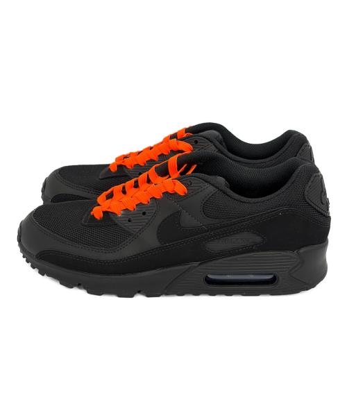 NIKE（ナイキ）NIKE (ナイキ) スニーカー／AIR MAX90/ｴｱｰﾏｯｸｽ90 ブラック×オレンジ サイズ:SIZE 26.5cmの古着・服飾アイテム