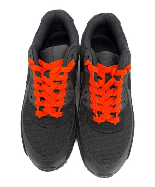 NIKE（ナイキ）NIKE (ナイキ) スニーカー／AIR MAX90/ｴｱｰﾏｯｸｽ90 ブラック×オレンジ サイズ:SIZE 26.5cmの古着・服飾アイテム