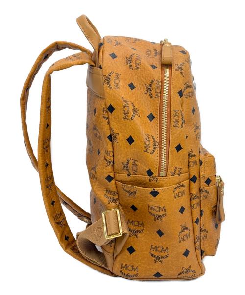 MCM（エムシーエム）MCM (エムシーエム) リュック ブラウンの古着・服飾アイテム