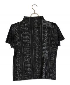中古・古着通販】sacai (サカイ) バックプリーツTシャツ ブラック