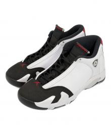 NIKE（ナイキ）の古着「スニーカー/Nike Air Jordan 14 Retro "Black Toe"/「ナイキ エア ジョーダン 14 レトロ ブラック トゥ」｜ホワイト×ブラック