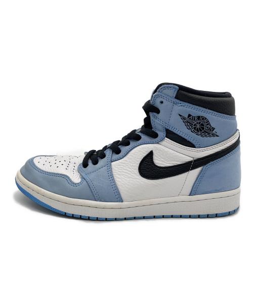 NIKE（ナイキ）NIKE (ナイキ) Air Jordan 1 High OG/エアジョーダン1 ハイ OG/スニーカー ホワイト×スカイブルー サイズ:26.5の古着・服飾アイテム