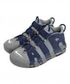 NIKEナイキ）の古着「スニーカー/AIR MORE UP TEMPO/エア モア アップテンポ」｜グレー×ネイビー