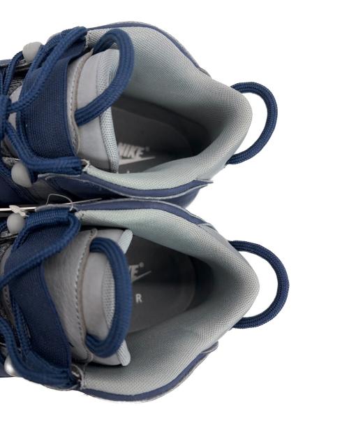 NIKE（ナイキ）NIKE (ナイキ) スニーカー/AIR MORE UP TEMPO/エア モア アップテンポ グレー×ネイビー サイズ:	SIZE 27.5cm 未使用品の古着・服飾アイテム