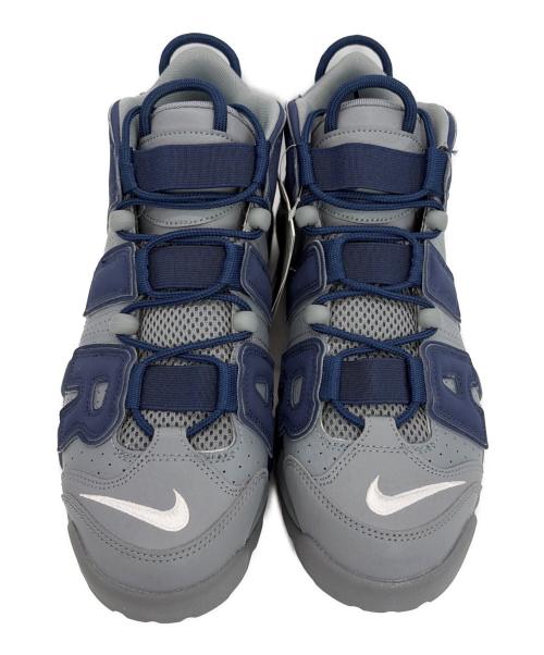 NIKE（ナイキ）NIKE (ナイキ) スニーカー/AIR MORE UP TEMPO/エア モア アップテンポ グレー×ネイビー サイズ:	SIZE 27.5cm 未使用品の古着・服飾アイテム