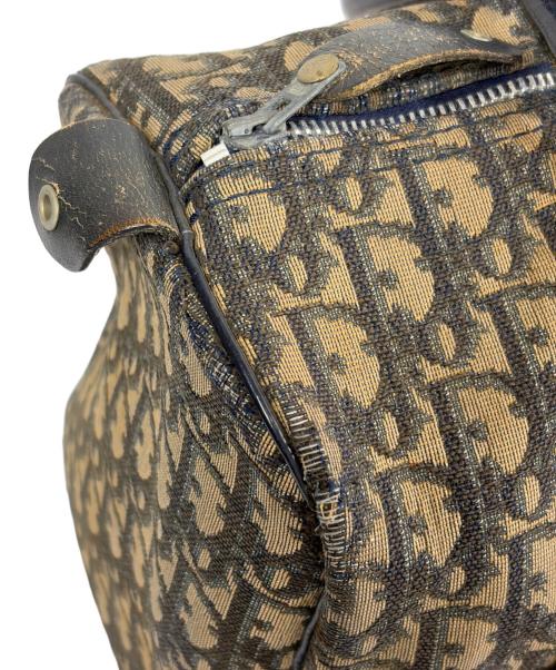 Christian Dior（クリスチャン ディオール）Christian Dior (クリスチャン ディオール) ミニボストンバッグ ネイビーの古着・服飾アイテム