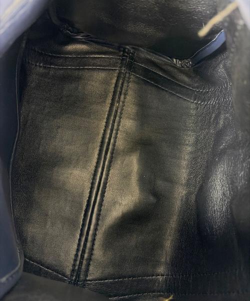 Christian Dior（クリスチャン ディオール）Christian Dior (クリスチャン ディオール) ミニボストンバッグ ネイビーの古着・服飾アイテム
