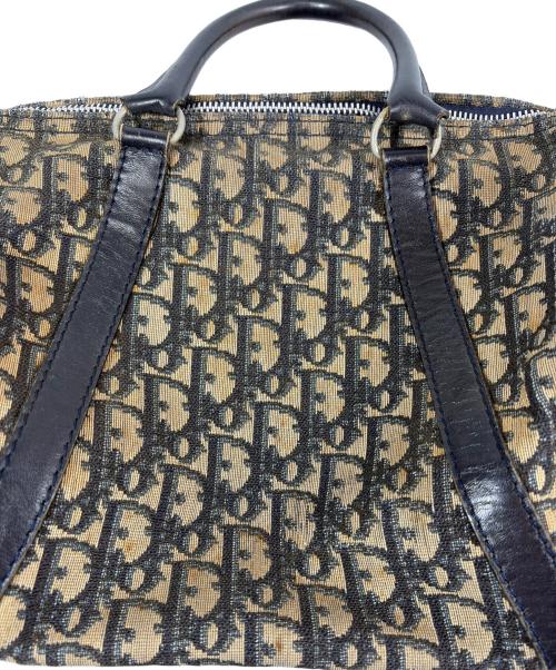 Christian Dior（クリスチャン ディオール）Christian Dior (クリスチャン ディオール) ミニボストンバッグ ネイビーの古着・服飾アイテム