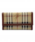BURBERRYバーバリー）の古着「長財布」｜ブラウン