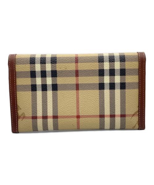 BURBERRY（バーバリー）BURBERRY (バーバリー) 長財布 ブラウンの古着・服飾アイテム