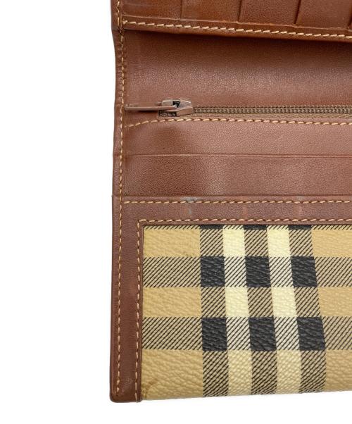 BURBERRY（バーバリー）BURBERRY (バーバリー) 長財布 ブラウンの古着・服飾アイテム