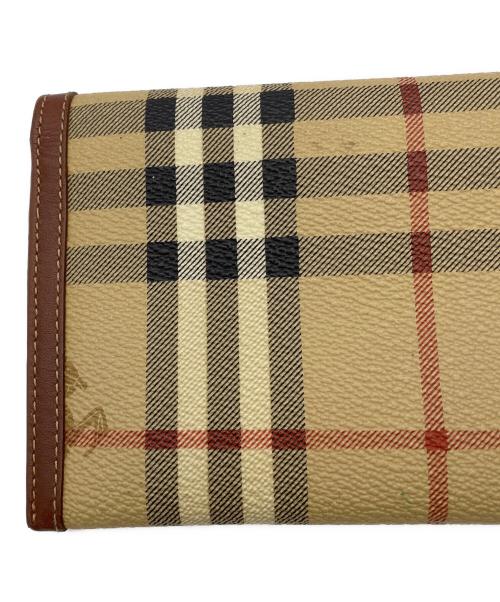 BURBERRY（バーバリー）BURBERRY (バーバリー) 長財布 ブラウンの古着・服飾アイテム