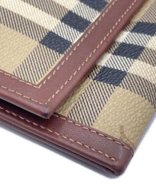 BURBERRY（バーバリー）BURBERRY (バーバリー) 長財布 ブラウンの古着・服飾アイテム