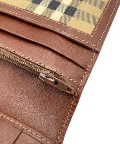BURBERRY（バーバリー）BURBERRY (バーバリー) 長財布 ブラウンの古着・服飾アイテム