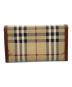 BURBERRY (バーバリー) 長財布 ブラウン：7000円