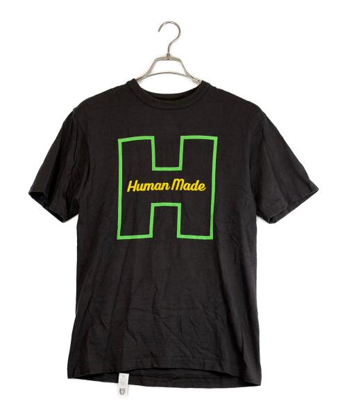 HUMAN MADE（ヒューマンメイド）HUMAN MADE (ヒューマンメイド) 半袖Tシャツ ブラック サイズ:SIZE Mの古着・服飾アイテム