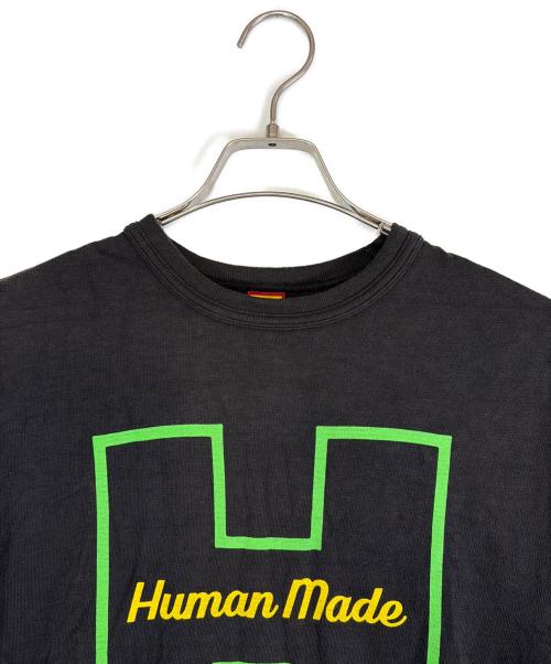 HUMAN MADE（ヒューマンメイド）HUMAN MADE (ヒューマンメイド) 半袖Tシャツ ブラック サイズ:SIZE Mの古着・服飾アイテム