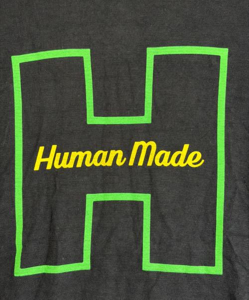 HUMAN MADE（ヒューマンメイド）HUMAN MADE (ヒューマンメイド) 半袖Tシャツ ブラック サイズ:SIZE Mの古着・服飾アイテム