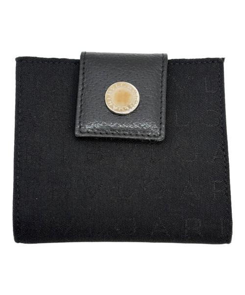 BVLGARI（ブルガリ）BVLGARI (ブルガリ) 2つ折り財布 ブラックの古着・服飾アイテム