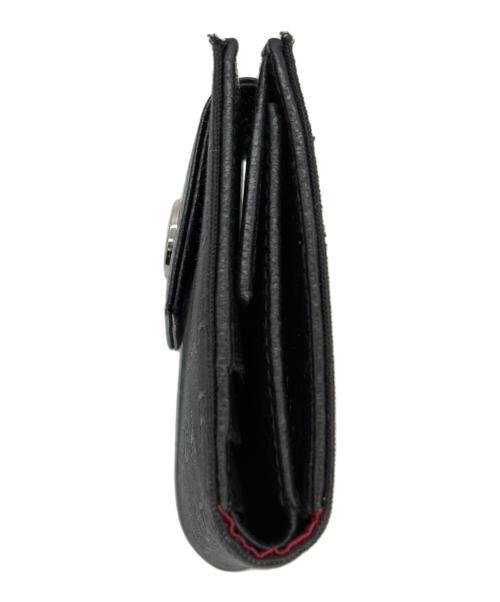 BVLGARI（ブルガリ）BVLGARI (ブルガリ) 2つ折り財布 ブラックの古着・服飾アイテム