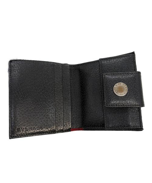 BVLGARI（ブルガリ）BVLGARI (ブルガリ) 2つ折り財布 ブラックの古着・服飾アイテム