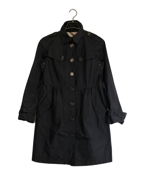 BURBERRY LONDON（バーバリーロンドン）BURBERRY LONDON (バーバリーロンドン) ナイロンコート ブラック サイズ:SIZE 40（M)の古着・服飾アイテム