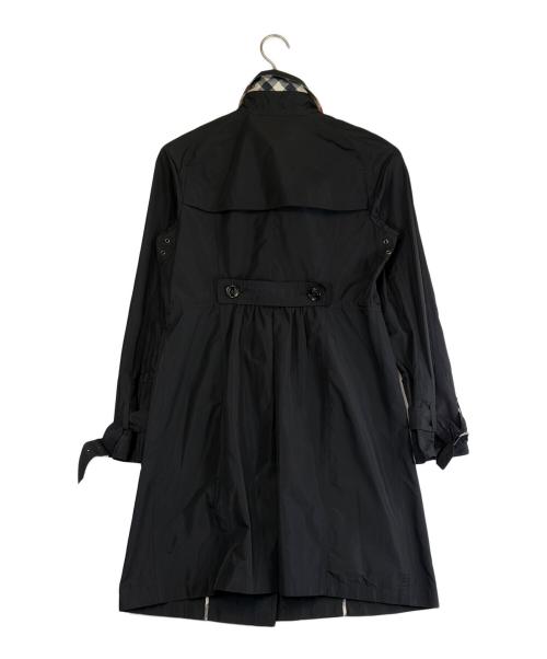 BURBERRY LONDON（バーバリーロンドン）BURBERRY LONDON (バーバリーロンドン) ナイロンコート ブラック サイズ:SIZE 40（M)の古着・服飾アイテム