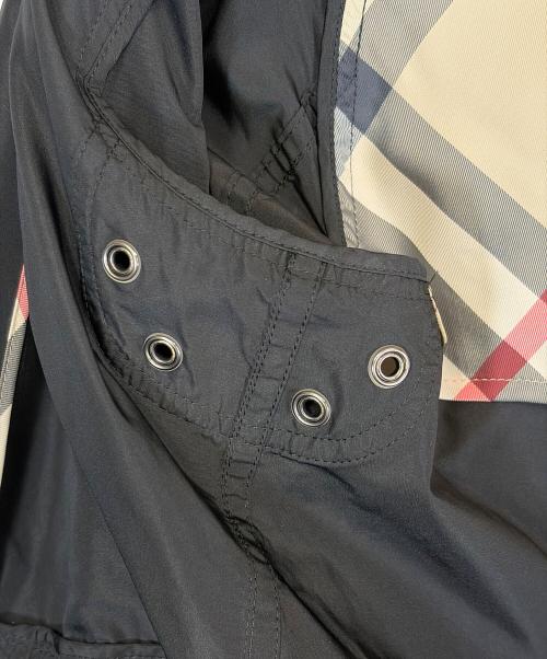 BURBERRY LONDON（バーバリーロンドン）BURBERRY LONDON (バーバリーロンドン) ナイロンコート ブラック サイズ:SIZE 40（M)の古着・服飾アイテム