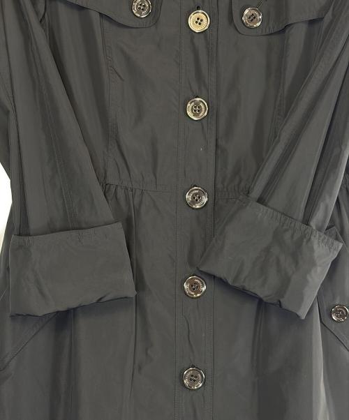 BURBERRY LONDON（バーバリーロンドン）BURBERRY LONDON (バーバリーロンドン) ナイロンコート ブラック サイズ:SIZE 40（M)の古着・服飾アイテム