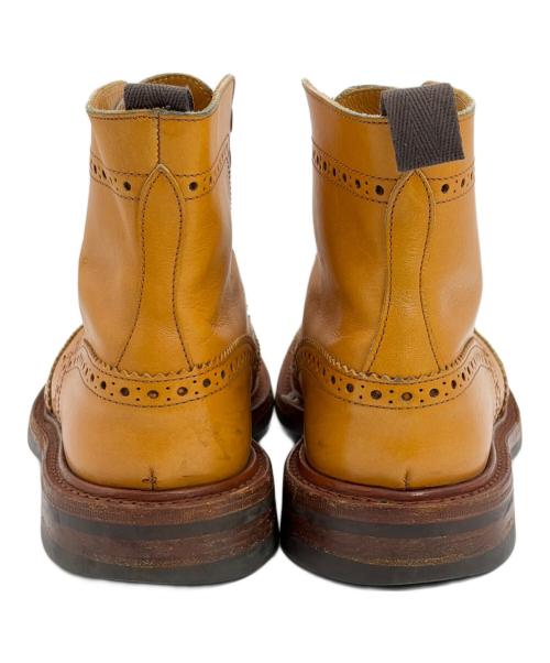 Tricker's（トリッカーズ）Tricker's (トリッカーズ) ウィングチップブーツ ブラウン サイズ:26cmの古着・服飾アイテム