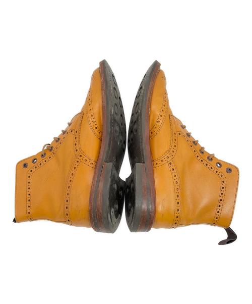 Tricker's（トリッカーズ）Tricker's (トリッカーズ) ウィングチップブーツ ブラウン サイズ:26cmの古着・服飾アイテム