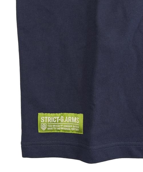 STRICT-G.ARMS（ストリクトジーアームズ）STRICT-G.ARMS (ストリクトジーアームズ) 半袖カットソー ネイビー サイズ:SIZE L 未使用品の古着・服飾アイテム