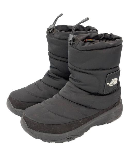 THE NORTH FACE（ザ ノース フェイス）THE NORTH FACE (ザ ノース フェイス) ブーツ/Nuptse Bootie WP VI Logo/ヌプシ ブーティ ウォータープルーフ シックス ロゴ ブラック サイズ:SIZE 26cmの古着・服飾アイテム