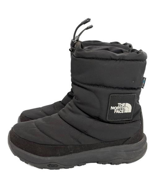 THE NORTH FACE（ザ ノース フェイス）THE NORTH FACE (ザ ノース フェイス) ブーツ/Nuptse Bootie WP VI Logo/ヌプシ ブーティ ウォータープルーフ シックス ロゴ ブラック サイズ:SIZE 26cmの古着・服飾アイテム