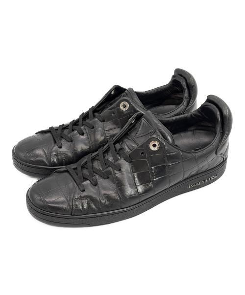 LOUIS VUITTON（ルイ ヴィトン）LOUIS VUITTON (ルイ ヴィトン) スニーカー/フロントローライン ブラック サイズ:size 7(26cm)の古着・服飾アイテム