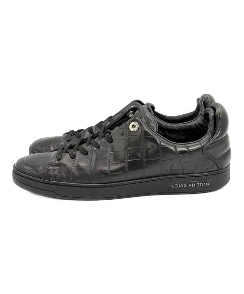 LOUIS VUITTON（ルイ ヴィトン）LOUIS VUITTON (ルイ ヴィトン) スニーカー/フロントローライン ブラック サイズ:size 7(26cm)の古着・服飾アイテム