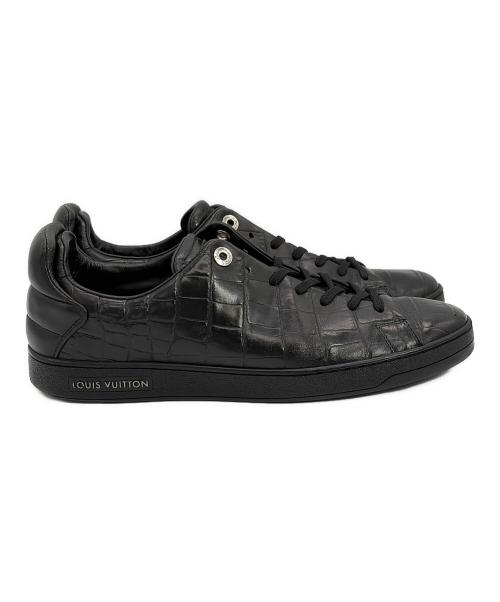 LOUIS VUITTON（ルイ ヴィトン）LOUIS VUITTON (ルイ ヴィトン) スニーカー/フロントローライン ブラック サイズ:size 7(26cm)の古着・服飾アイテム