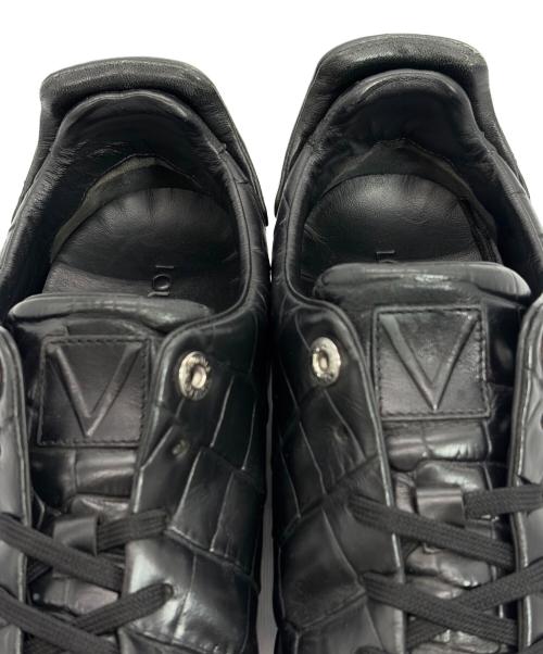 LOUIS VUITTON（ルイ ヴィトン）LOUIS VUITTON (ルイ ヴィトン) スニーカー/フロントローライン ブラック サイズ:size 7(26cm)の古着・服飾アイテム