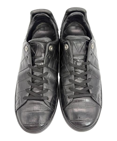 LOUIS VUITTON（ルイ ヴィトン）LOUIS VUITTON (ルイ ヴィトン) スニーカー/フロントローライン ブラック サイズ:size 7(26cm)の古着・服飾アイテム