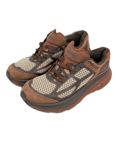 HOKAONEONE（ホカオネオネ）HOKAONEONE (ホカオネオネ) スニーカー/U CLIFTON ONE9/クリフトン ワンナイン ブラウン サイズ:SIZE 27cmの古着・服飾アイテム