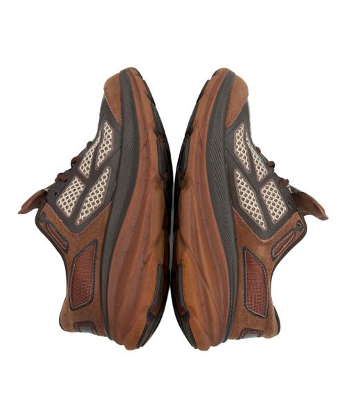 HOKAONEONE（ホカオネオネ）HOKAONEONE (ホカオネオネ) スニーカー/U CLIFTON ONE9/クリフトン ワンナイン ブラウン サイズ:SIZE 27cmの古着・服飾アイテム