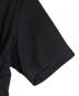 中古・古着 ISSEY MIYAKE (イッセイミヤケ) 生地切替グラフィックプリントTシャツ ブラック サイズ:SIZE 2（M）：7000円