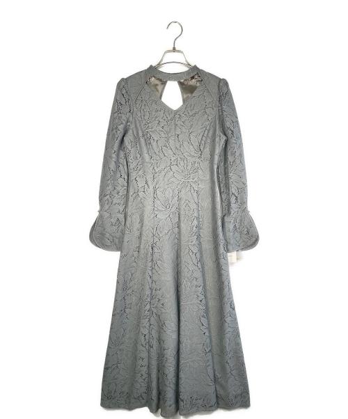 kana（カナ）kana (カナ) 長袖ワンピース グレー サイズ:M 未使用品の古着・服飾アイテム